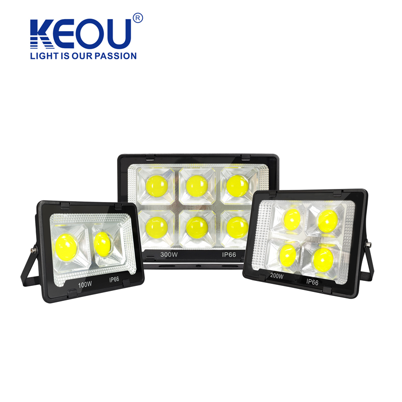 KEOU COB flood light 100W 200W 300W 400W 500W Stadium lights flood light