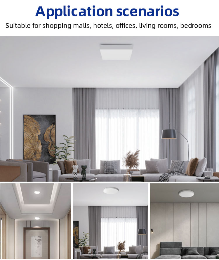 square ceiling lights for home
