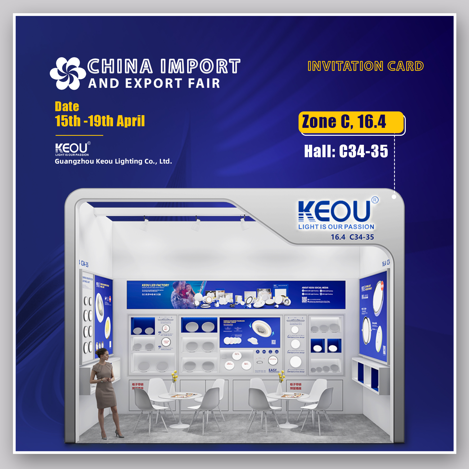 Looking forward to meeting you at the Canton Fair