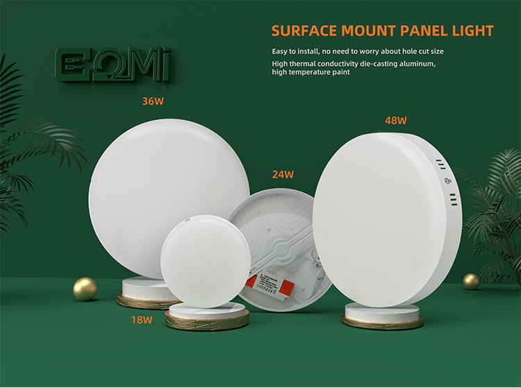 18W 24W 36W 48W led surface panel light